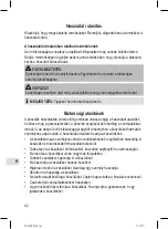 Preview for 42 page of Profi Care PC-MPS 3016 Instruction Manual