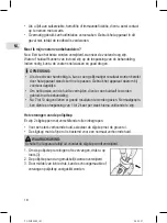 Предварительный просмотр 18 страницы Profi Care PC-PHE 3092 Instruction Manual