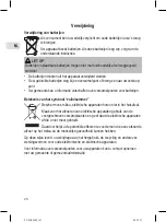 Предварительный просмотр 20 страницы Profi Care PC-PHE 3092 Instruction Manual