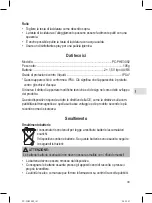 Предварительный просмотр 43 страницы Profi Care PC-PHE 3092 Instruction Manual