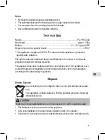 Предварительный просмотр 51 страницы Profi Care PC-PHE 3092 Instruction Manual