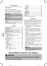 Предварительный просмотр 44 страницы Profi Care PC-VL 3069 LB Instruction Manual