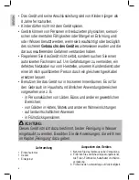 Preview for 6 page of Profi Cook Einkochautomat PC-EKA 1066 Instruction Manual