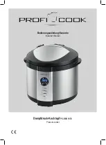 Preview for 1 page of Profi Cook PC-DDK 1076 Instruction Manual