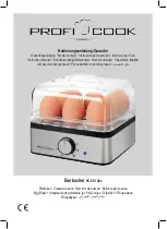 Предварительный просмотр 1 страницы Profi Cook PC-EK 1084 Instruction Manual