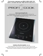 Preview for 1 page of Profi Cook PC-EKI 1016 Instruction Manual