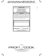 Preview for 82 page of Profi Cook PC-EKI 1016 Instruction Manual