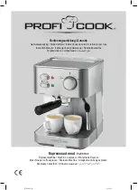 Preview for 1 page of Profi Cook PC-ES 1109 Instruction Manual