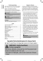 Preview for 4 page of Profi Cook PC-FR 1038 Instruction Manual