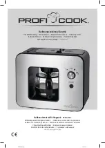 Предварительный просмотр 1 страницы Profi Cook PC-KA 1152 Instruction Manual