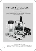 Profi Cook PC-KM 1063 Instruction Manual preview