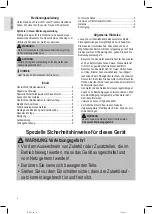 Preview for 4 page of Profi Cook PC-KM 1188 Instruction Manual