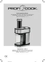 Profi Cook PC-ME 1132 Instruction Manual preview