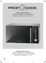 Profi Cook PC-MWG 1117 Instruction Manual preview