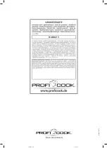 Preview for 94 page of Profi Cook PC-MWG 1117 Instruction Manual