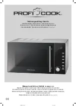 Profi Cook PC-MWG 1118 H Instruction Manual preview