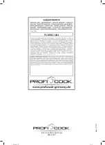 Предварительный просмотр 102 страницы Profi Cook PC-MWG 1204 Instruction Manual