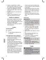 Preview for 58 page of Profi Cook PC-SJ 1043 Instruction Manual