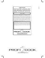 Preview for 78 page of Profi Cook PC-SJ 1043 Instruction Manual