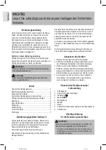 Preview for 4 page of Profi Cook PC-SMS 1226 Instruction Manual