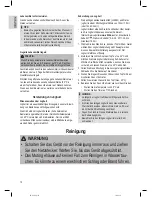 Preview for 10 page of Profi Cook PC-SV 1126 Instruction Manual