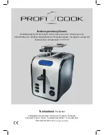 Preview for 1 page of Profi Cook PC-TA 1011 Instruction Manual