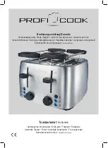 Preview for 1 page of Profi Cook PC-TA 1014 Instruction Manual