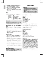 Предварительный просмотр 8 страницы Profi Cook PC-UMS 1085 Instruction Manual