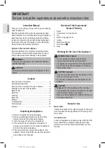 Preview for 8 page of Profi Cook PC-WKS 1107 G Instruction Manual