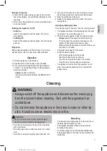 Предварительный просмотр 9 страницы Profi Cook PC-WKS 1107 G Instruction Manual