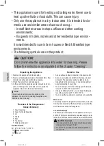 Предварительный просмотр 42 страницы Profi Cook PC-WKS 1167 G Instruction Manual