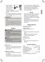 Предварительный просмотр 11 страницы Profi Cook PC-ZP 1018 Instruction Manual