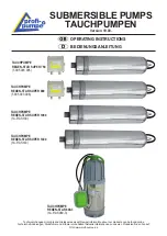 Profi-pumpe 1A-P-AS080-3 Operating Instructions Manual preview