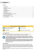 Preview for 2 page of Profi-pumpe BP011105 Operating Instructions Manual