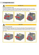 Preview for 16 page of Profi-pumpe FELS-SCHALEN Operating Instructions Manual