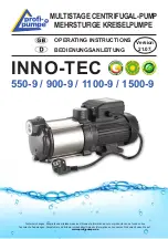 Profi-pumpe INNO-TEC 1100-9 Operating Instructions Manual preview