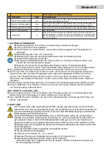 Preview for 11 page of Profi-pumpe INVERT-TECH1 Operating Instructions Manual