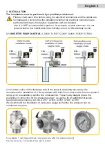 Preview for 3 page of Profi-pumpe INVERTER PUMP CONTROL 5 Operating Instructions Manual