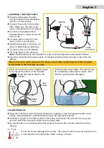 Предварительный просмотр 3 страницы Profi-pumpe SB02130-4 Operating Instructions Manual