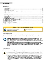 Предварительный просмотр 2 страницы Profi-pumpe SB02138-S4 Instructions Manual