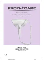 ProfiCare 330440 Instruction Manual preview