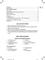 Preview for 5 page of ProfiCare 330520 Instruction Manual