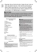 Preview for 6 page of ProfiCare 330980 Instruction Manual