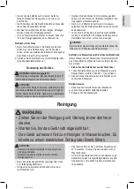 Preview for 7 page of ProfiCare 330980 Instruction Manual