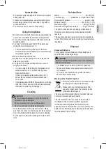 Предварительный просмотр 5 страницы ProfiCare 331030 Instruction Manual