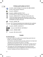 Preview for 20 page of ProfiCare PC-BMG 3019 Instruction Manual