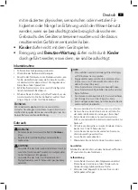 Preview for 4 page of ProfiCare PC-HC 3049 Instruction Manual