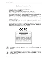 Preview for 3 page of Proficient Audio Systems 00P3DG090DSEB3 User Manual