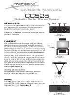 Proficient Audio Systems CC525 Owner'S Manual preview