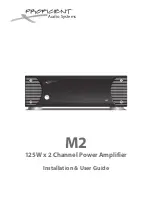 Preview for 1 page of Proficient Audio Systems M2 Installation & User Manual